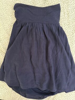 PacSun Navy Strapless Dress